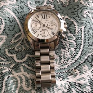 Michael Kors silver watch for woman